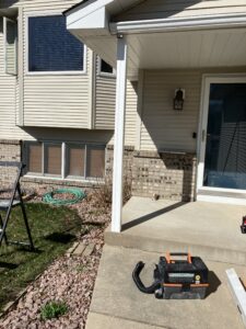 Porch Post Replacement in Cottage Grove